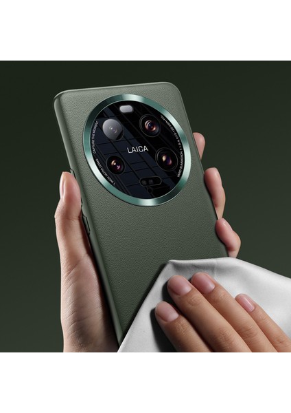 Xiaomi 13 Ultra Pu Deri Kaplamalı Tpu+Pc Telefon Kasası Metal Lens Koruma Telefon Kapağı (2. Gen) (Yurt Dışından) fırsatları