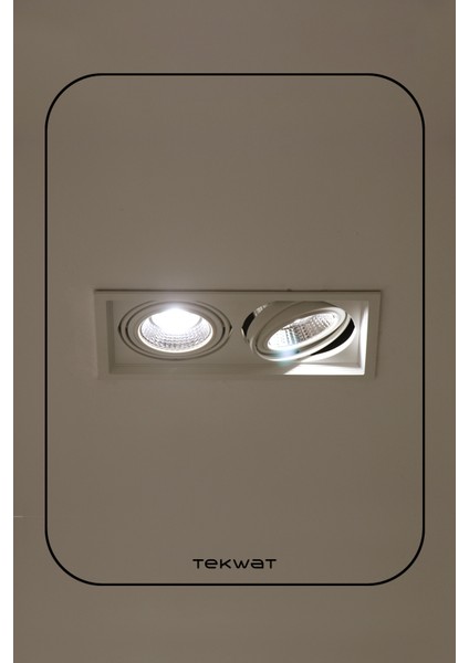 AR111 Cob LED 25 Watt Işık Sıva Altı