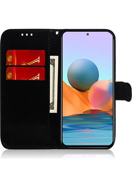 Xiaomi 13 Pro 5g Deri Telefon Kılıfı Ayna Benzeri Yüzey Cüzdan Stand Telefon Kapağı (Yurt Dışından)