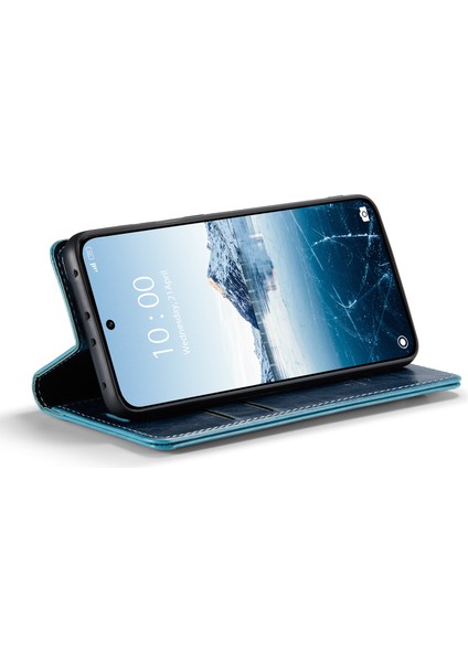 Xiaomi 13 Pro 5g Pu Deri Mumsu Telefon Kılıfı Çılgın At Doku Cüzdan Stand Kapağı (Yurt Dışından)