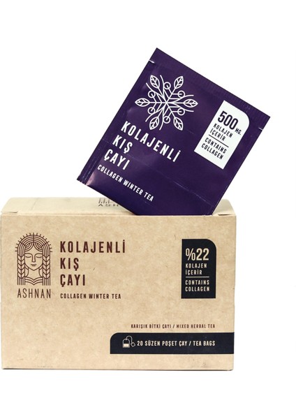Kolajenli Kış Çayı Zarflı Süzen 20'li