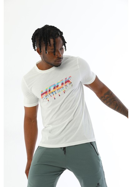Erkek Baskılı Kısa Kollu Tshirt