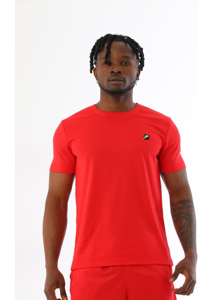 Erkek Baskılı Kısa Kollu Tshirt