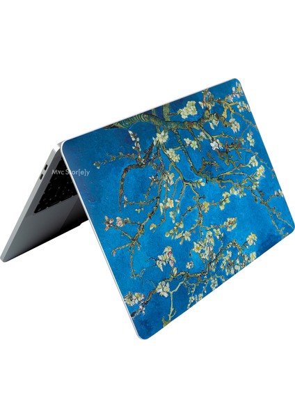 Macbook Pro Kılıf 13inç M1-M2 Laptop Kaplama Sticker Koruyucu A2338 ile Uyumlu Flower03NL fiyatları