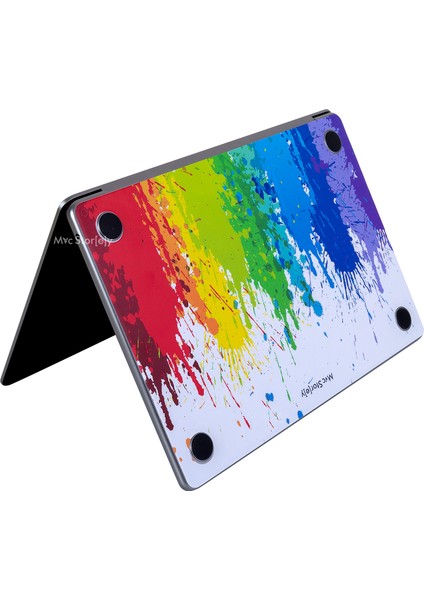 Macbook Pro Kılıf 13inç M1-M2 Laptop Koruyucu Kaplama Sticker A2338 ile Uyumlu Paint01NL indirimleri