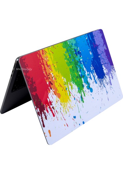 Macbook Pro Kılıf 13inç M1-M2 Laptop Koruyucu Kaplama Sticker A2338 ile Uyumlu Paint01NL modelleri