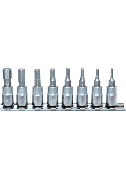 1/4'' E Tipi Torx Lokma Takımı 8 Parça