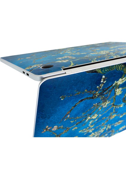 Macbook Air Kılıf Laptop Sticker Koruyucu Kaplama A2179 ile Uyumlu Flower03NL modelleri