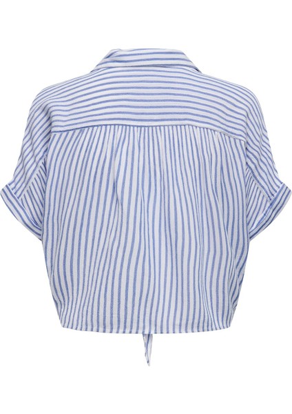 Bayan Önden Bağlamalı Kısa Gömlek 15281497 indirimleri