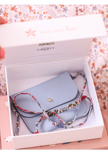 Kız Çocukları Için Kişiselleştirilebilir Mini Çanta Liberty London Kumaş Askı