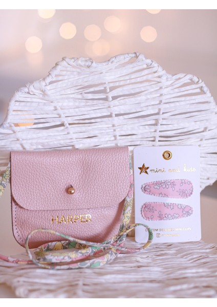Kız Çocukları Için Kişiselleştirilebilir Mini Çanta Liberty London Kumaş Askı