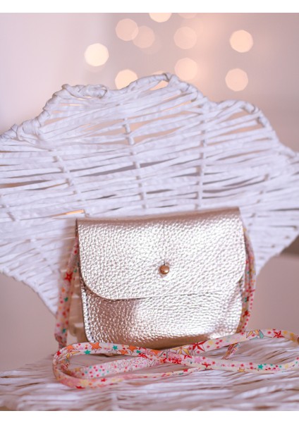 Kız Çocukları Için Kişiselleştirilebilir Mini Çanta Liberty London Kumaş Askı