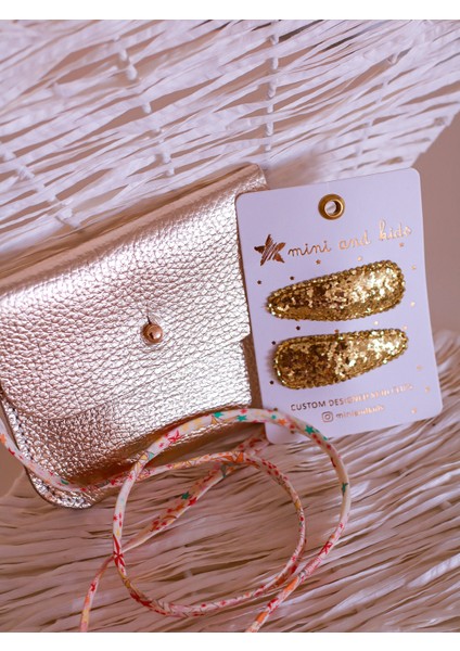 Kız Çocukları Için Kişiselleştirilebilir Mini Çanta Liberty London Kumaş Askı