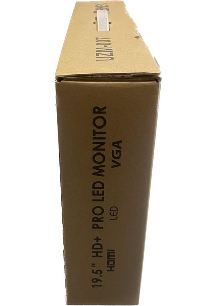 UZM-007 19,5" Hq 5ms 75HZ HDMI VGA Siyah LED Monıtor