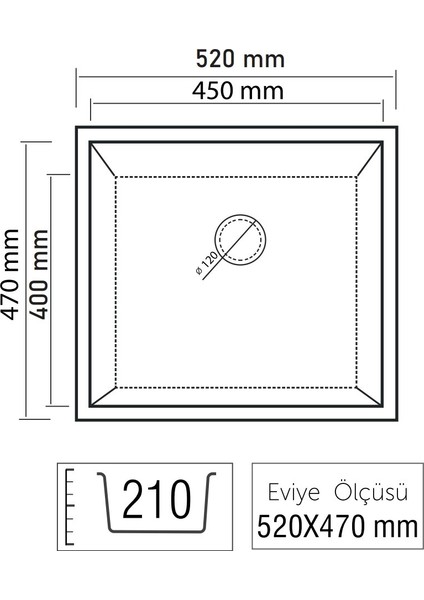 Granit Eviye Molto