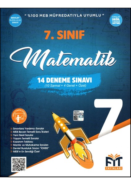 Fit 7. Sınıf Matematik Denemeleri 14 Deneme