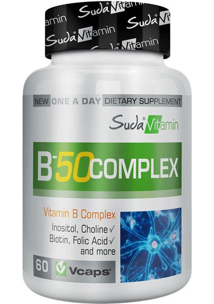 Bigjoy Suda Vitamin B 50 Complex 60 Kapsül (Bjv) fiyatları