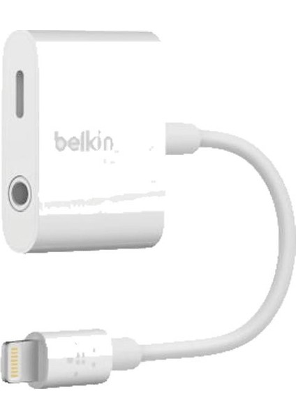 Belkın F8J212BTWHT Lightning Şarj + 3.5mm Ses Girişi Çoğaltıcı