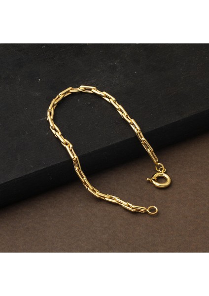 14 Ayar Altın Zincir Bileklik modelleri