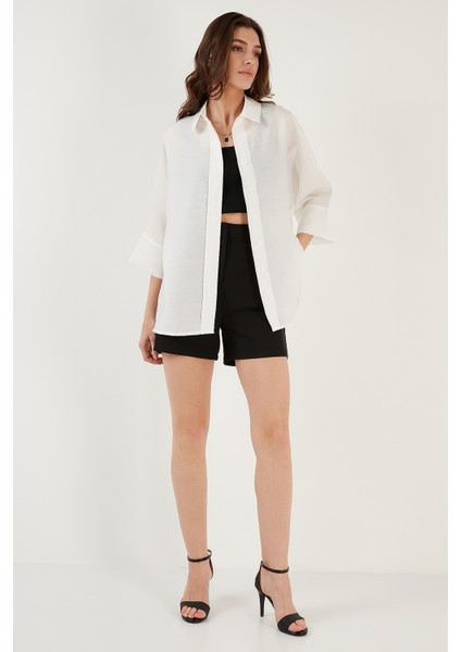 Truvakar Kol Oversize Gömlek Bayan Gömlek 51434402 modelleri