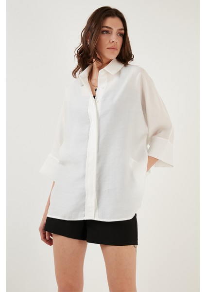 Truvakar Kol Oversize Gömlek Bayan Gömlek 51434402 indirimleri