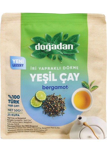 Dökme Yeşil Çay Bergamot 50 gr