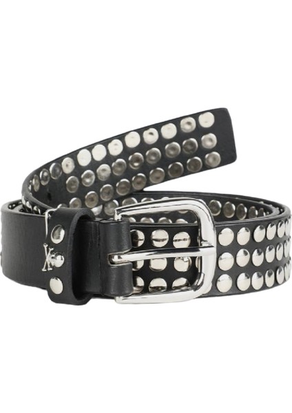 Kovboy Tokalı Zımbalı Kemer Hakiki Deri