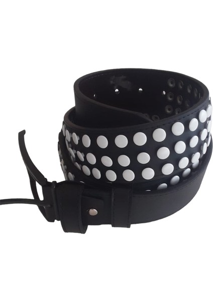 Gothic Punk Metallica Tarzı Zımbalı Kemer fiyatları