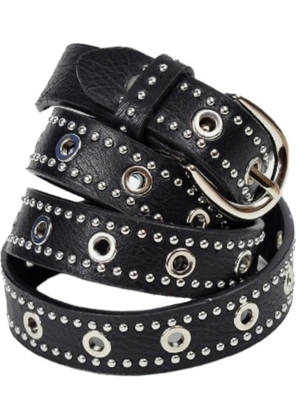 Zımbalı Kemer Hakiki Deri