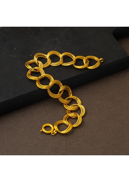 Samanyolu Bileklik 14 Ayar Altın modelleri