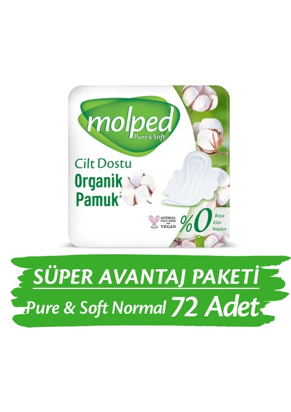 Pure&Soft Normal Süper Avantaj Paketi 72 Adet