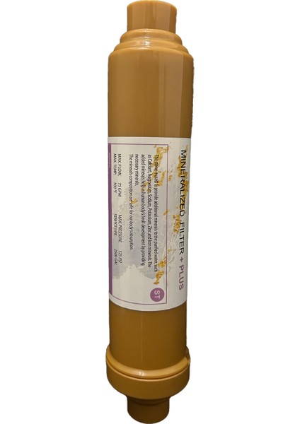 Su Arıtma Cihazı Filtresi - Gold Mineral Filtre