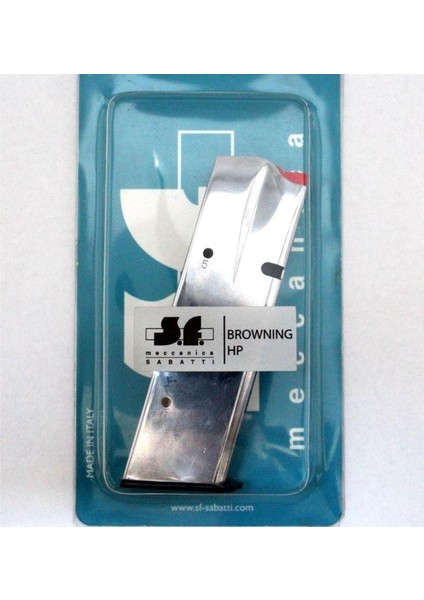 Browning Hp 15 Kapasiteli Krom Tabanca Şarjörü