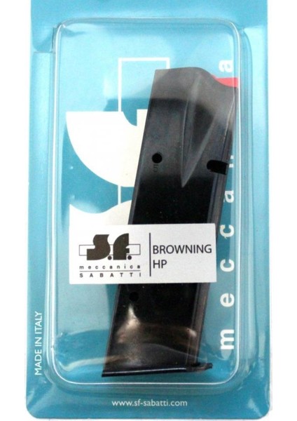 Browning Hp 15 Kapasiteli Siyah Tabanca Şarjörü