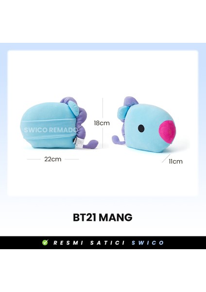 Swico Remado BT21 Mang Sevimli Karikatür Peluş Oyuncak (Yurt Dışından)