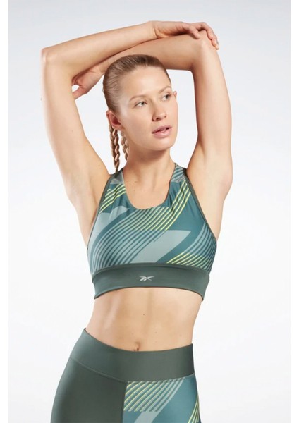 Running Bra - Aop Yeşil Kadın Bra fiyatları