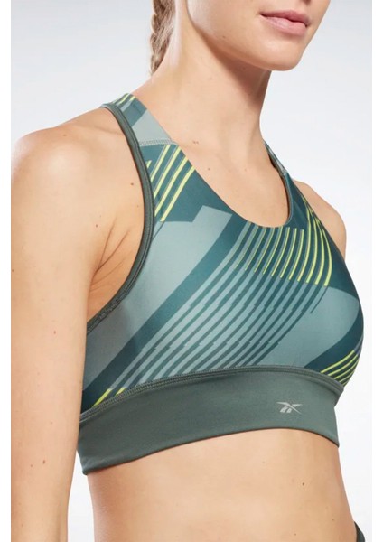 Running Bra - Aop Yeşil Kadın Bra modelleri