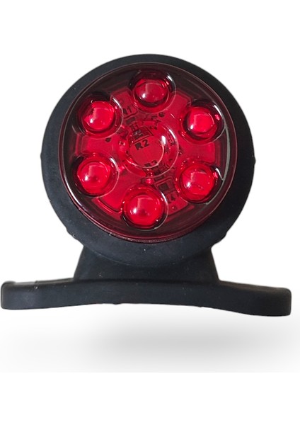 12 Ledli Mercekli Takoz (Kırmızı-Turuncu) 4 Adet 12/24V fiyatları