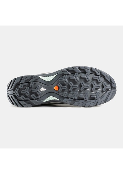 QUECHUA Kadın Outdoor Ayakkabı - Gri / Yeşil - MH100