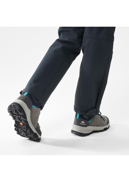 QUECHUA Çocuk Su Geçirmez Bot - 28 / 39 - Mavi / Gri - MH500 indirimleri