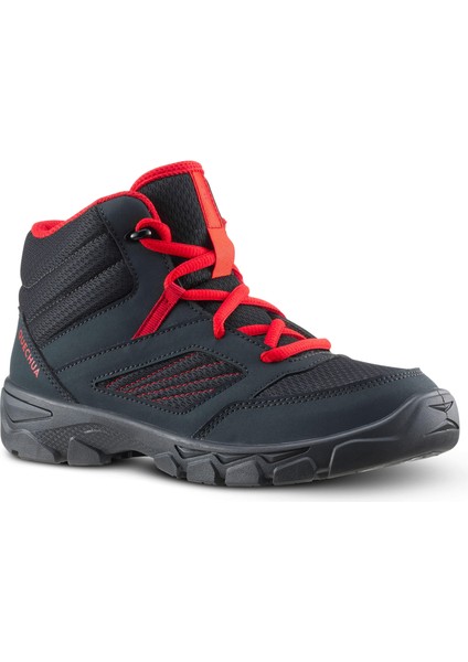 Quechua Erkek Çocuk Outdoor Bot - Koyu Gri - 35 / 38 - MH100 fırsatları