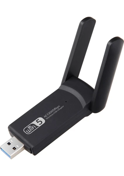 Dual Band USB 3.0 Adaptör Kablosuz Wifi Alıcı AC1300 Wireless Adaptör 2,4g 5g USB 3.0