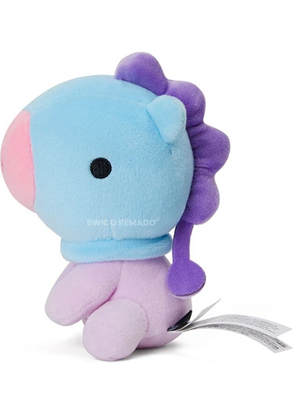 Swico Remado BT21 Mang Sevimli Karikatür Peluş Oyuncak - Açık Mavi (Yurt Dışından)