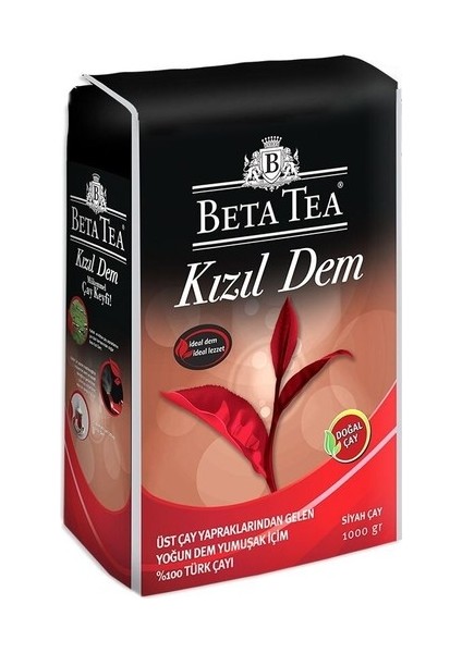 Beta Tea Kızıl Dem Çay 1 kg x 4 Adet