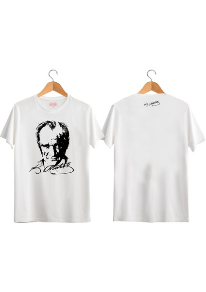 Atatürk Baskılı Tişört Atatürk T-Shirt