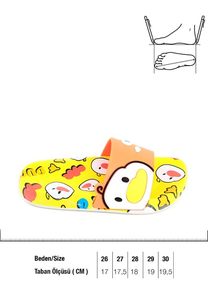 Yazlık Kaydırmaz Taban Kız Çocuk Terlik modelleri