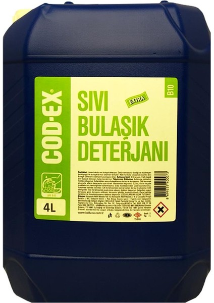 Sıvı Bulaşık Deterjanı - Ekstra 4 L