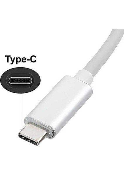 USB Type C To Magsafe1 L Tip 85 100W Macbook Pro Macbook Air Uyumlu Şarj Kablosu 1 8m