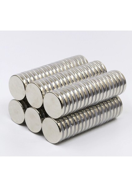 Çok Güçlü Neodyum Mıknatıs Yuvarlak Disk 30X5 mm