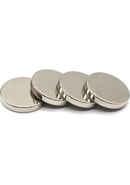 Çok Güçlü Neodyum Mıknatıs Yuvarlak Disk 30X5 mm